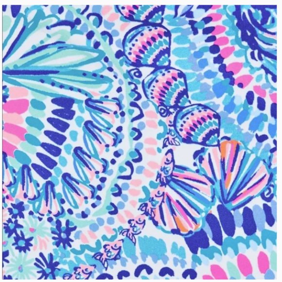 Lilly Pulitzer Luxletic UPF 50+ Monica skort Commotion in the Ocean size 10 NWT - Picture 4 of 11